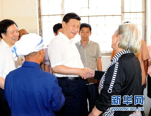 习近平访西柏坡侧记：党面临的“赶考”远未结束